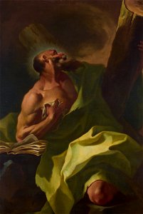 Johann Lucas Kracker - Der Apostel Andreas - 2388 - Österreichische Galerie Belvedere