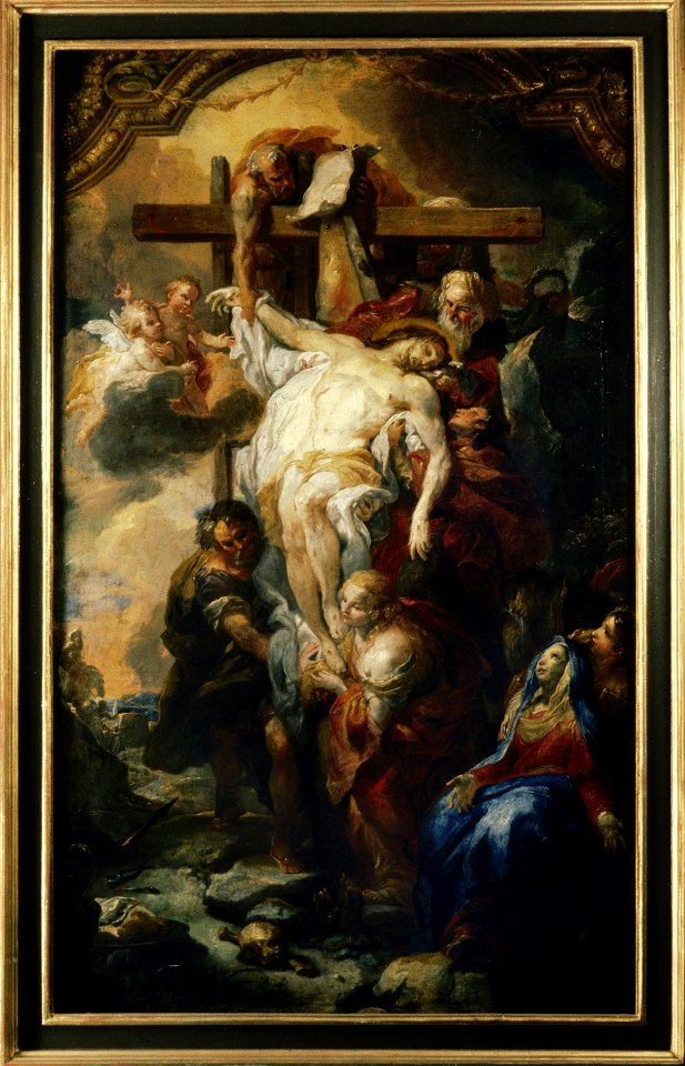 Johann Michael Rottmayr - The Deposition from the Cross - Walters 37788