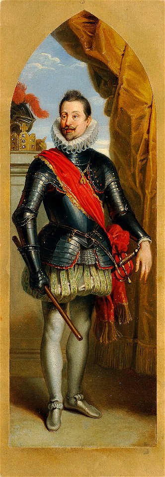 Johann Peter Krafft - Kaiser Ferdinand II. stehend - 6662 - Österreichische Galerie Belvedere