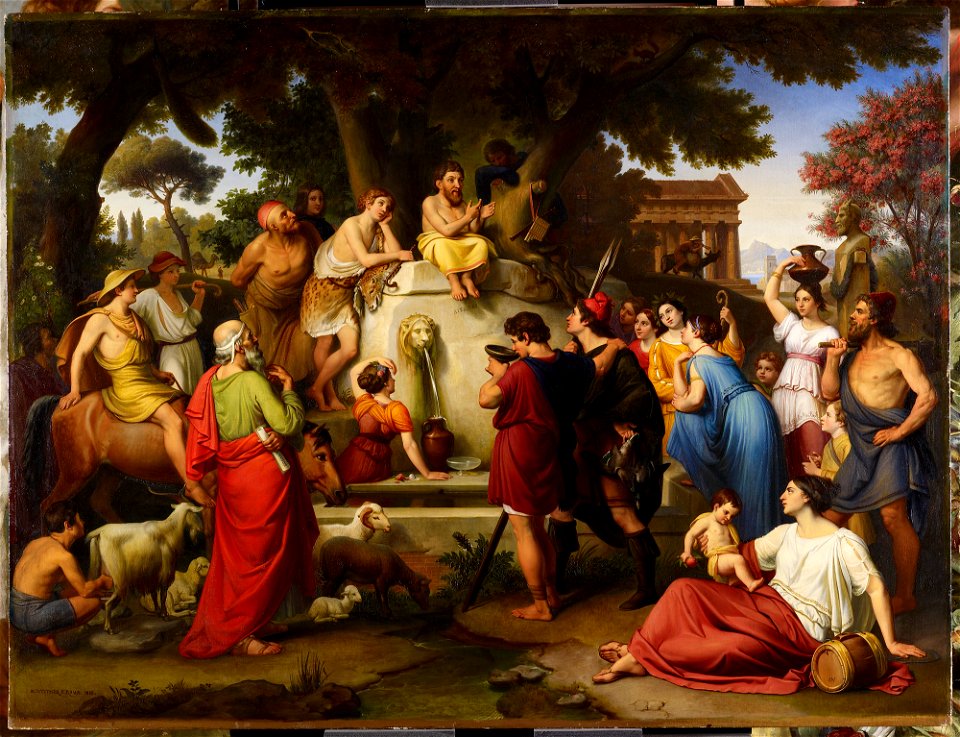 Johann Michael Wittmer (1802-80) - Aesop - RCIN 406331 - Royal Collection