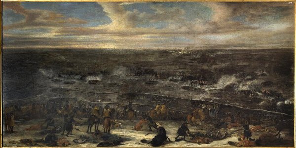 Johann Philip Lemke - Slaget vid Lund. Fjärde drabbningen. - NMDrh 403 - Nationalmuseum