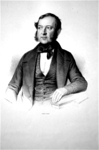 Johann Nepomuk von Trapp Litho