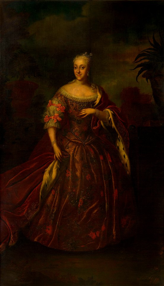 Johann Salomon Wahl (1689-1765) - Princess Charlotte of Denmark (1706-1782)^ - RCIN 406062 - Royal Collection