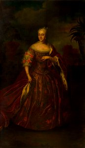 Johann Salomon Wahl (1689-1765) - Princess Charlotte of Denmark (1706-1782)^ - RCIN 406062 - Royal Collection