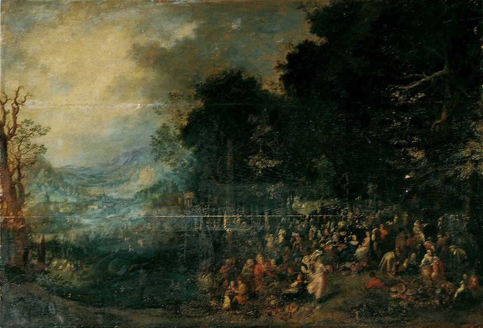 Johann Jakob Hartmann - Landschaft mit Festgesellschaft - 4077 - Kunsthistorisches Museum