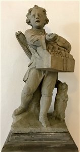 Johann Peter Wagner - Knabe mit Hund, Salben verkaufend - BNM
