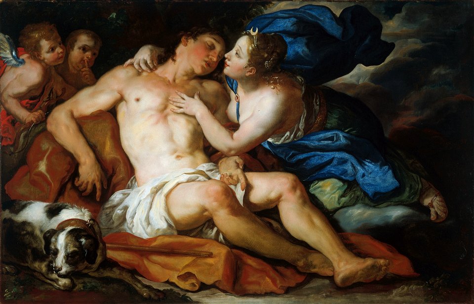 Johann Michael Rottmayr - Diana and Endymion - 1961.38 - Art Institute of Chicago