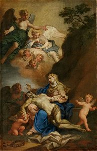 Johann Sichelbein - Der Leichnam Christi im Schoße Mariens - 7377 - Bavarian State Painting Collections