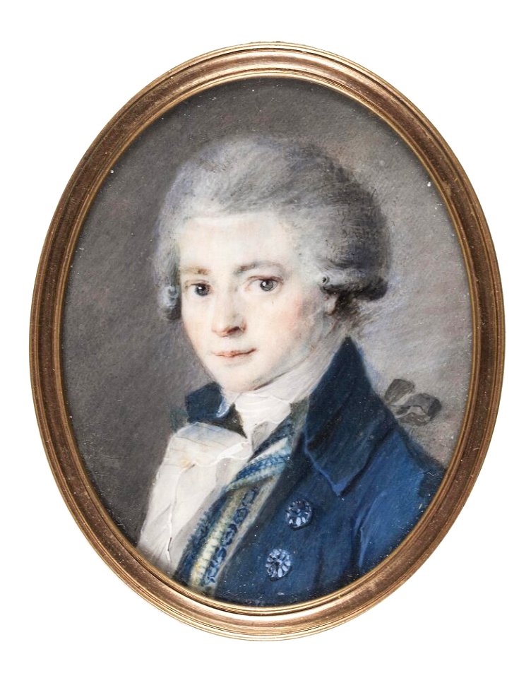 Johann Walch - Unknown man - NMB 1147 - Nationalmuseum