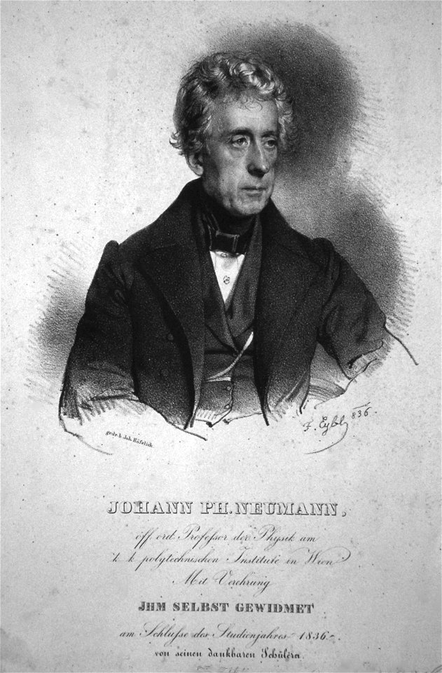 Johann Philipp Neumann Litho