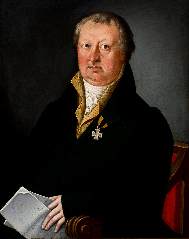 Johann Lederwasch - Bildnis eines Herrn mit gelber Weste