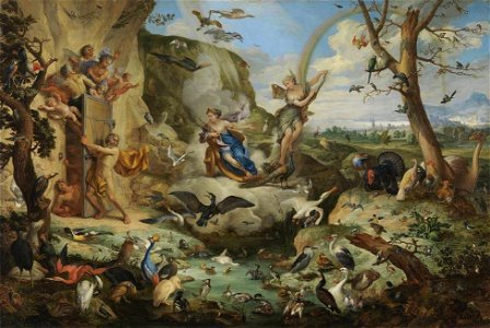 Johann Rudolf Bys - Die Luft (aus der Folge der Vier Elemente) - 1669 - Bavarian State Painting Collections
