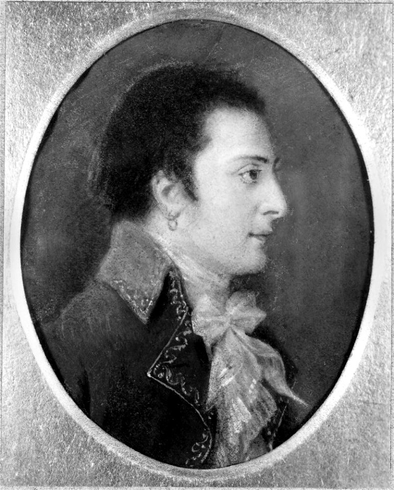 Johann Heinrich Schmidt - Eugène de Beauharnais, 1781-1824, hertig av Leuchtenburg - NMGrh 2471 - Nationalmuseum