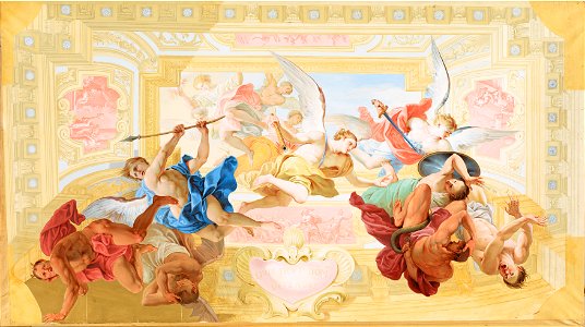 Johann Peter Krafft - Engelssturz - 6680 - Österreichische Galerie Belvedere