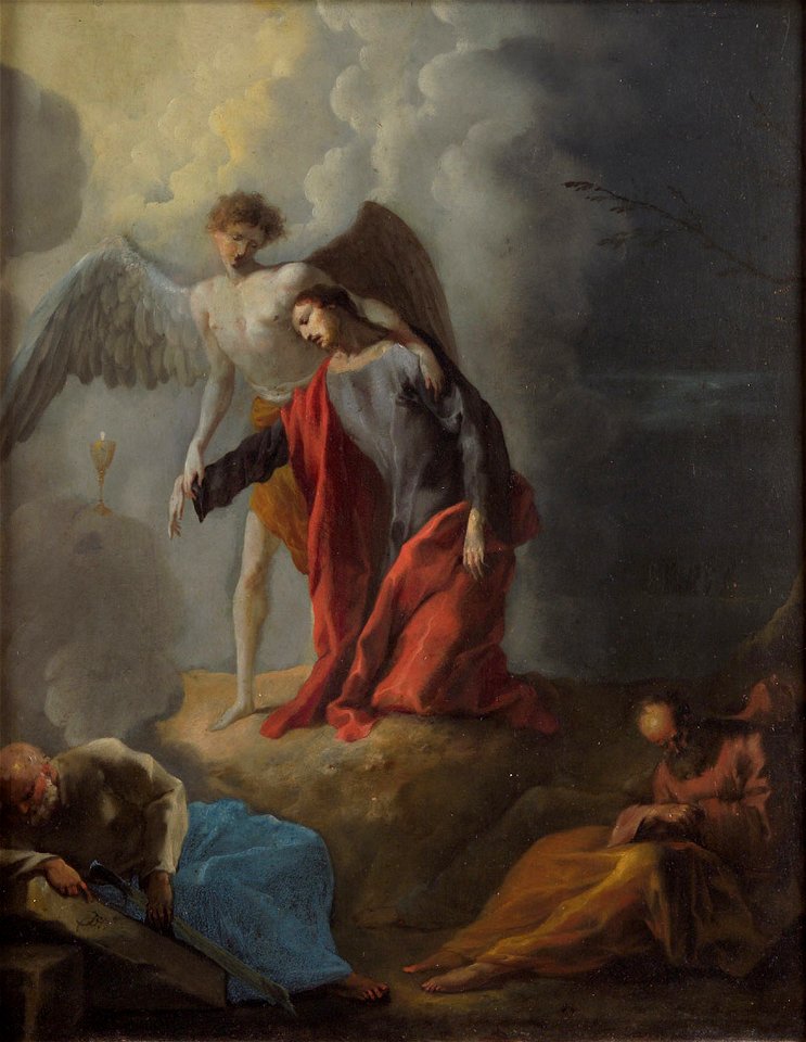 Johann Heinrich Schönfeld - Christus am Ölberg - GG 9555 - Kunsthistorisches Museum
