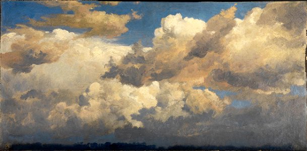 Johann Wilhelm Schirmer - Wolkenstudie - Lg 639 - Staatliche Kunsthalle Karlsruhe
