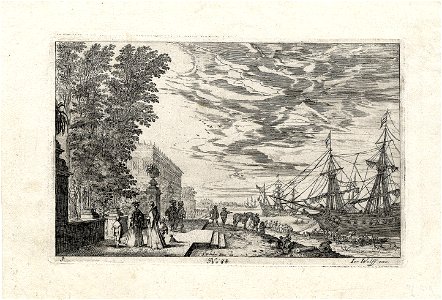 Johann Wilhelm Baur Schloss am Meer ubs G 0219 II