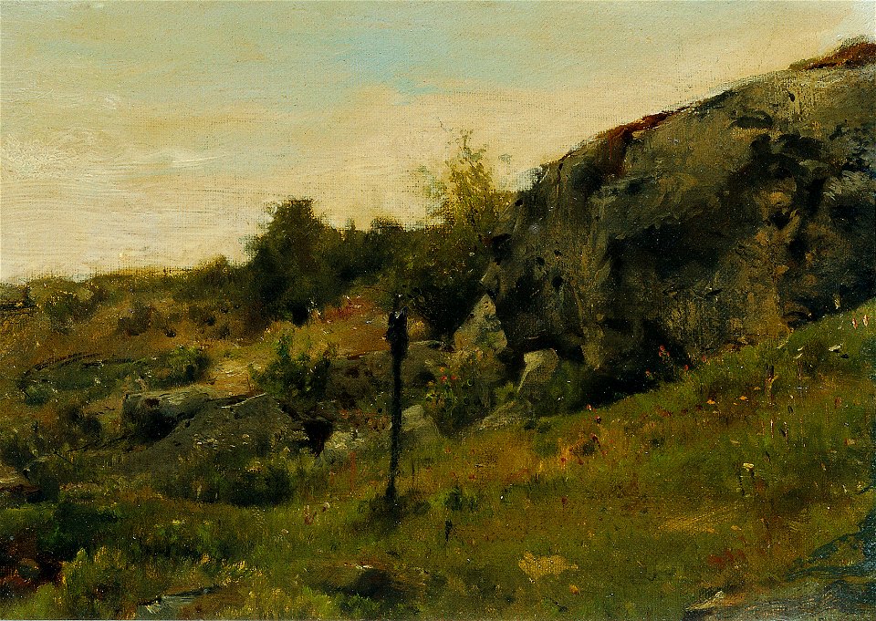 Johann Till der Jüngere - Wiesenlandschaft mit Felsen - 5185 - Österreichische Galerie Belvedere