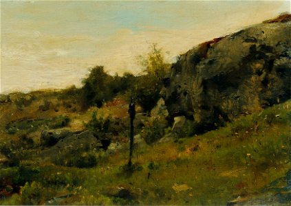 Johann Till der Jüngere - Wiesenlandschaft mit Felsen - 5185 - Österreichische Galerie Belvedere