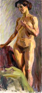 Johanna Reincke Stehender weiblicher Akt