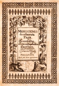 Johann-Vogel-Meditationes-emblematicae-de-restaurata-pace-Germaniae MGG 1009