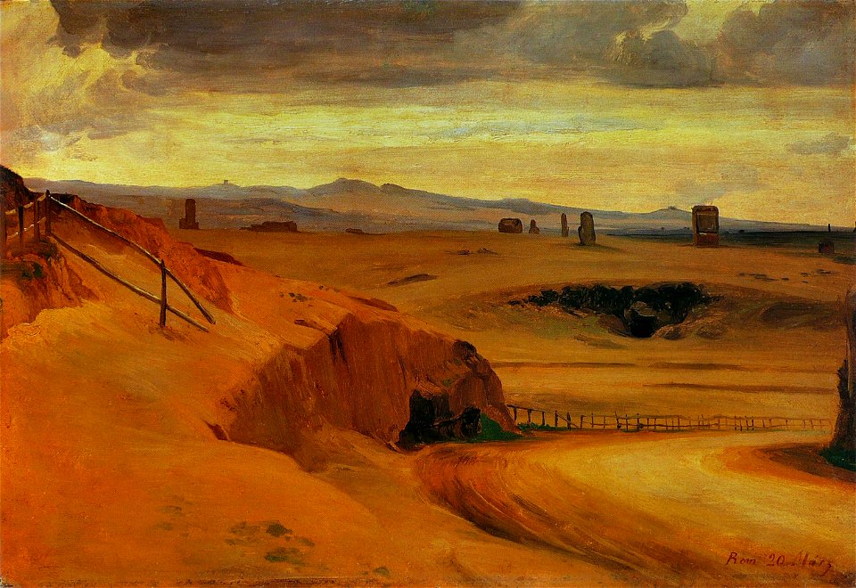 Johann Wilhelm Schirmer - Campagne romaine