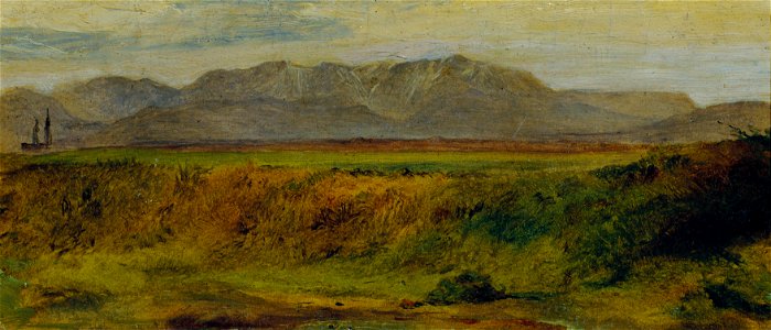 Johann Till der Jüngere - Landschaft mit Rax-Massiv - 5187 - Österreichische Galerie Belvedere