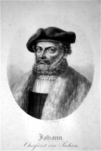 Johann von Sachsen Litho