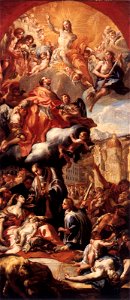 Johann Michael Rottmayr - Apotheosis of St Charles Borromeo - WGA20155