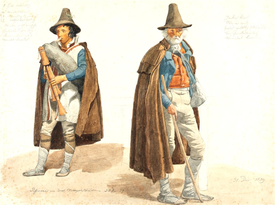Johann Wilhelm Schirmer Pifferari