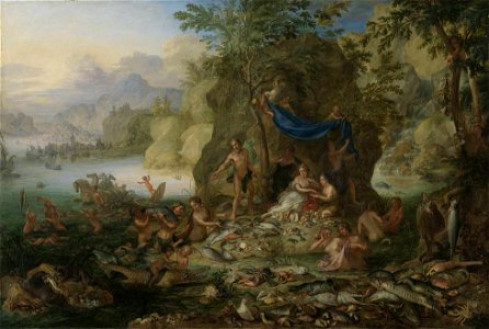 Johann Rudolf Bys - Das Wasser (aus der Folge der Vier Elemente) - 1667 - Bavarian State Painting Collections