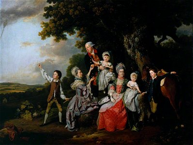 Johann Zoffany (1733-1810) - The Bradshaw Family - N06261 - Tate