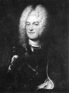 Johann Salomon Wahl - Kristian Ludvig II, 1683-1756, hertig av Mecklenburg-Schwerin - NMGrh 855 - Nationalmuseum. Free illustration for personal and commercial use.