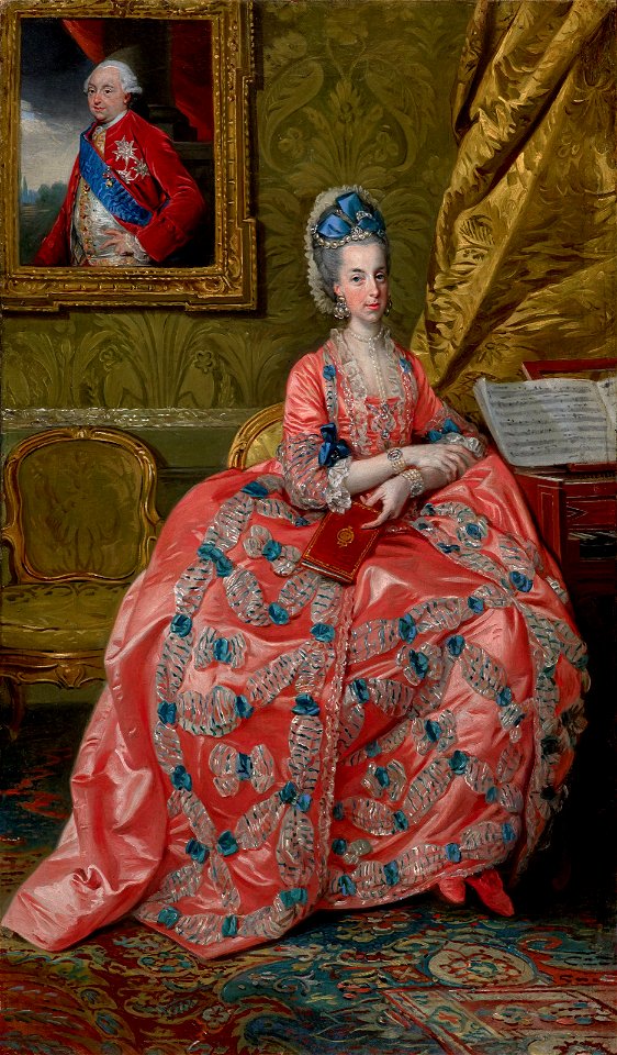 Johann Zoffany - Portrait of the Archduchess Maria Amalia of Austria, Duchess of Parma - 2015.663 - Museum of Fine Arts, Houston
