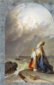 Johann Peter Krafft - Der Heilige Spyridon - 6671 - Österreichische Galerie Belvedere