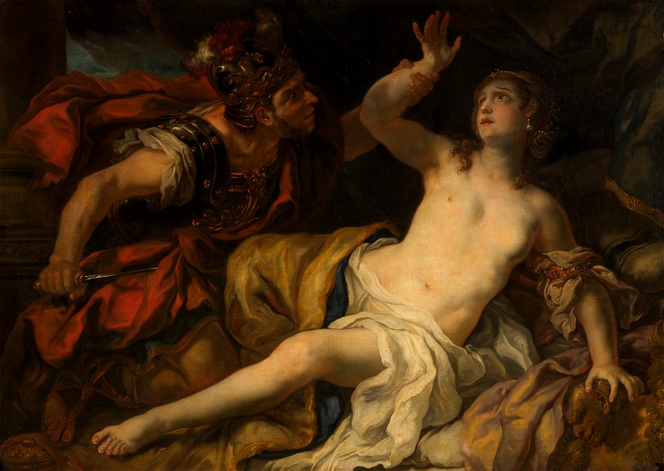 Johann Michael Rottmayr - Tarquinius und Lucretia - 3808 - Österreichische Galerie Belvedere