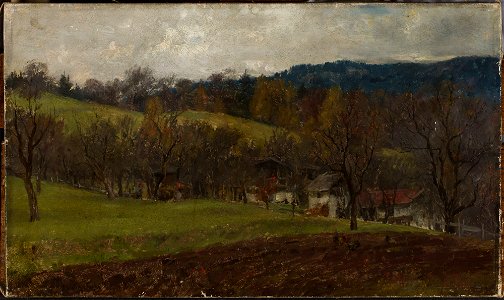 Johann Sperl - Autumn landscape - M.Ob.2218 MNW - National Museum in Warsaw