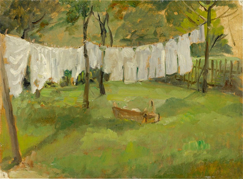 Johann Sperl - Wäscheleine