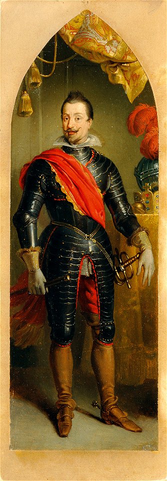 Johann Peter Krafft - Kaiser Ferdinand II. stehend - 6663 - Österreichische Galerie Belvedere