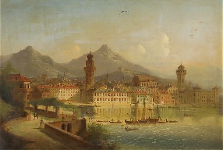 Johann Wilhelm Jankowsky Riva am Gardasee