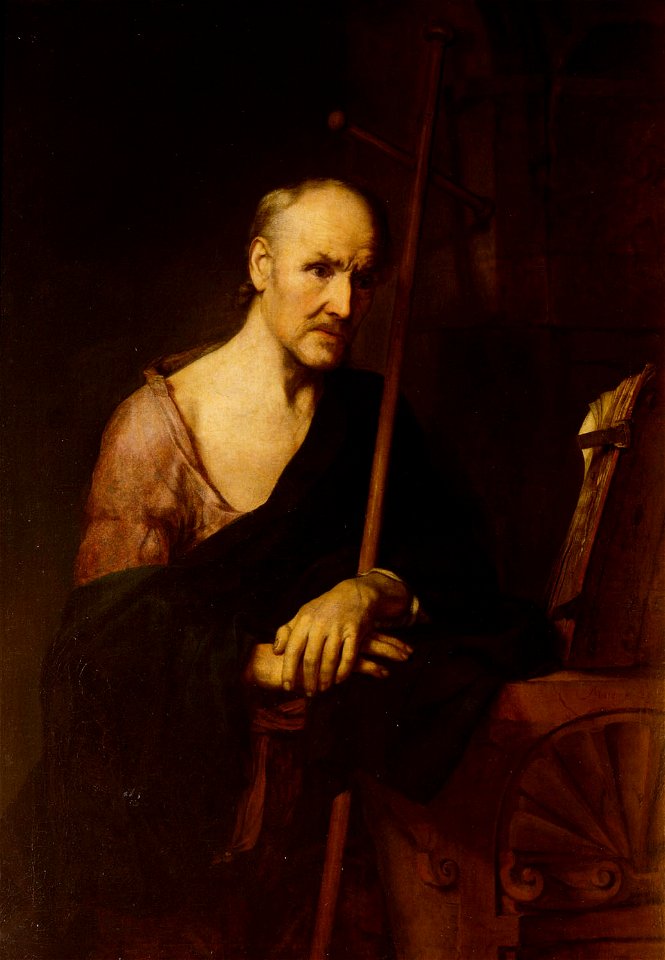 Johann Ulrich Mayr - Apostel Philippus - GG 1135 - Kunsthistorisches Museum