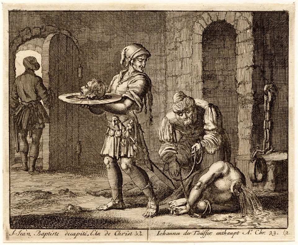 Johannes de Doper onthoofd, objectnr A 41837