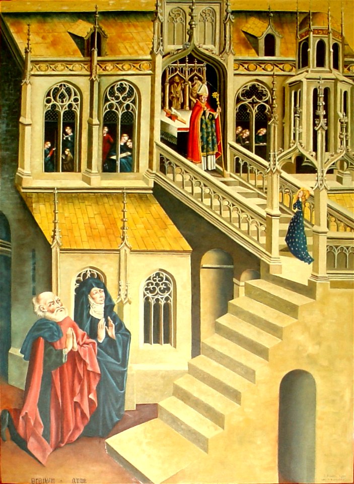Johann Koerbecke Tempelgang Mariens