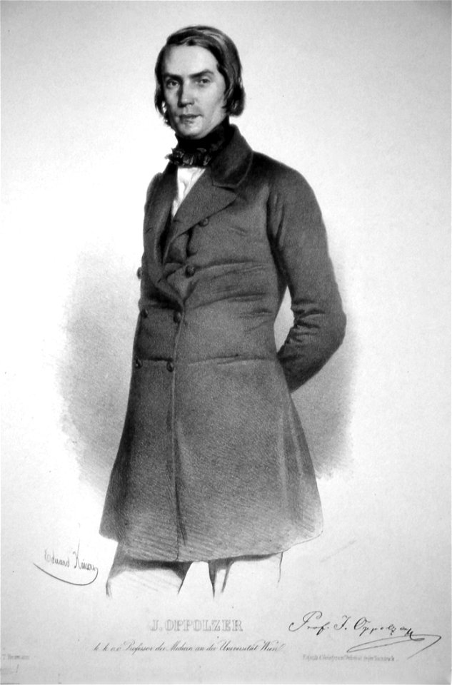 Johann Oppolzer Litho
