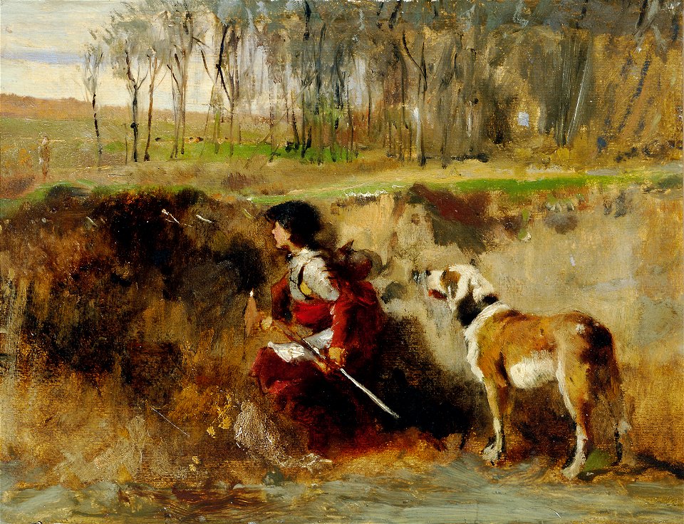 Johann Till der Jüngere - Ritter mit Hund - 5203 - Österreichische Galerie Belvedere