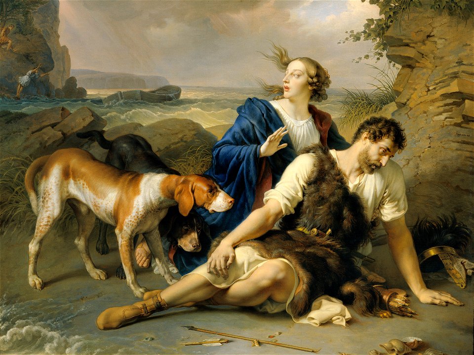 Johann Peter Krafft - Arindal und Daura - 3711 - Kunsthistorisches Museum
