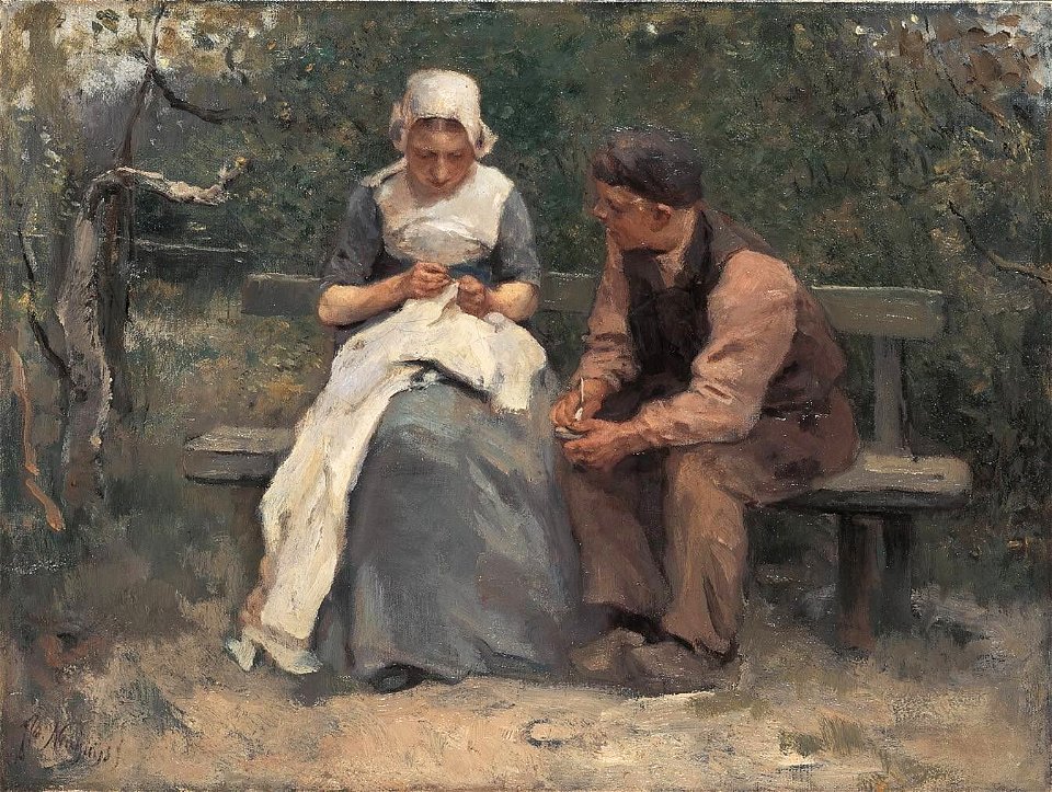Johannes Albert Neuhuys - Frühling - 7787 - Bavarian State Painting Collections