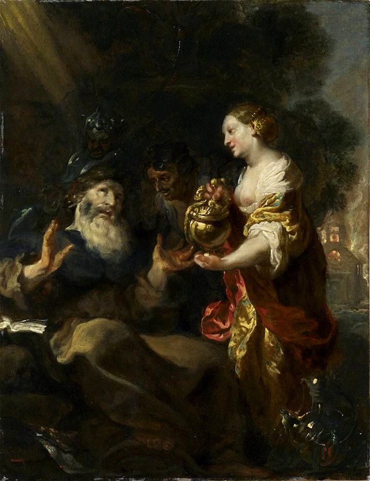 Johann Liss - Versuchung des hl. Antonius - ESK 8 - Bavarian State Painting Collections