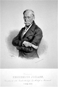 Johann von Österreich 1859 Litho
