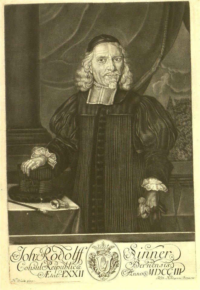 Johann Ludwig Nöthiger, Johann Rudolf Sinner
